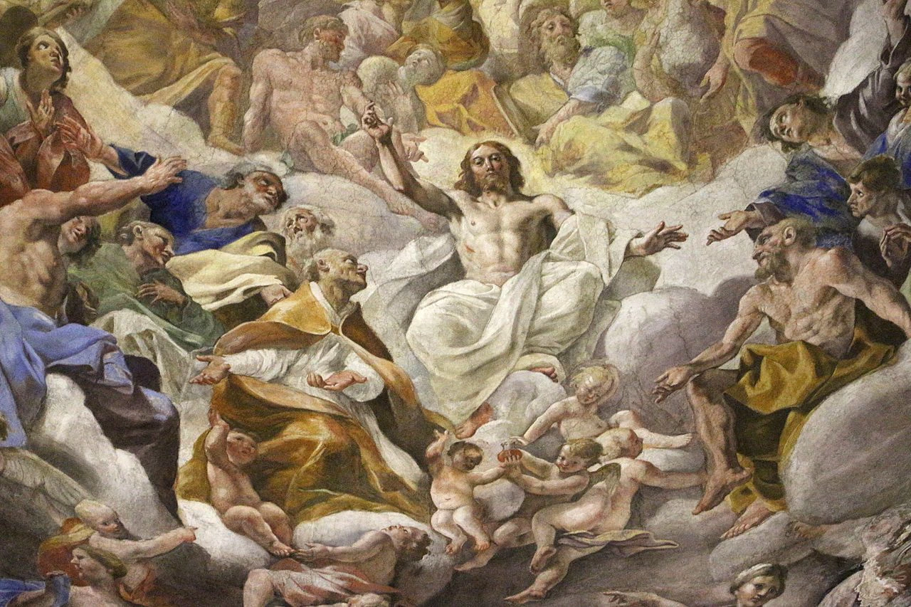 40-Cupola della Cappella di San Gennaro - Cattedrale di Napoli - dettaglio 